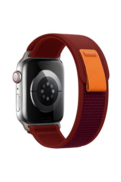 Techmaster Apple Watch 5 6 7 8 9 Ultra 42mm 44mm 45mm Uyumlu Trail Loop Kordon