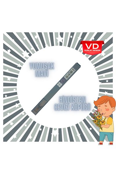 Vuslat Design Scented Highlighter Flower Scented Brush Tip Pen Highlighter Marker Pen