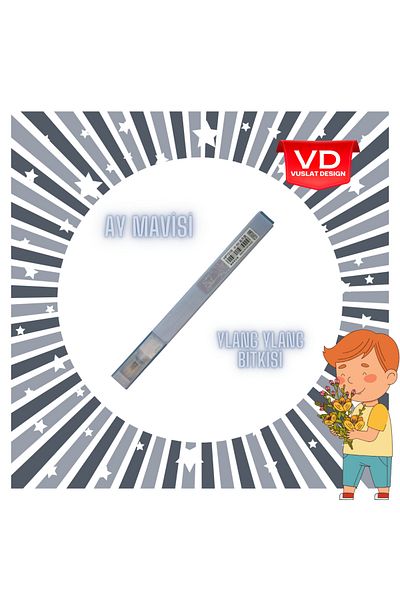 Vuslat Design Scented Highlighter Flower Scented Brush Tip Pen Highlighter Marker Pen