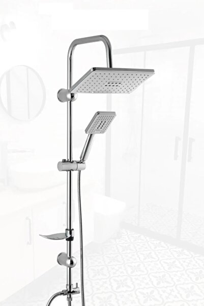 Syronea Pure Beyaz Rusya Yeni Nesil Siyah Robot Tepe Yağmurlama Duş Seti Duş ...