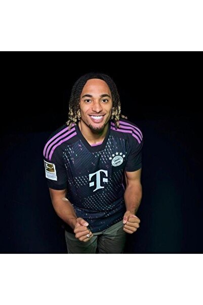 Lion Spor Bayern Munich S.boey New Season Black Football Shirt 2023/24