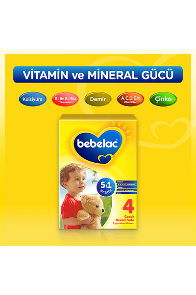 Bebelac 4 800 GR +1 Yaş