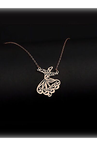 Ay Accessories Gümüş Semazen Kolye