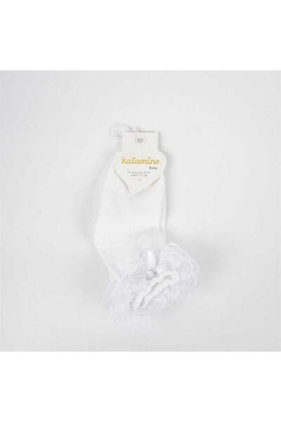 Katamino مقبس أطفال أبيض K46204 - مع ملحقات ناني، 6-18 شهرًا