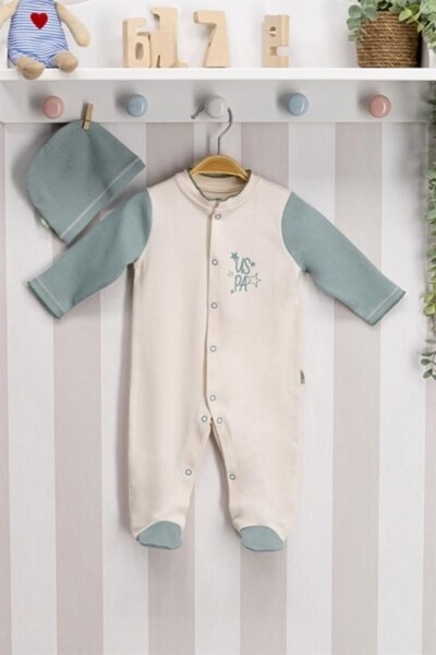 U.S. Polo Assn. Usb053 Rolypolo Baskılı Ayaklı Tulum Mint Yeşili