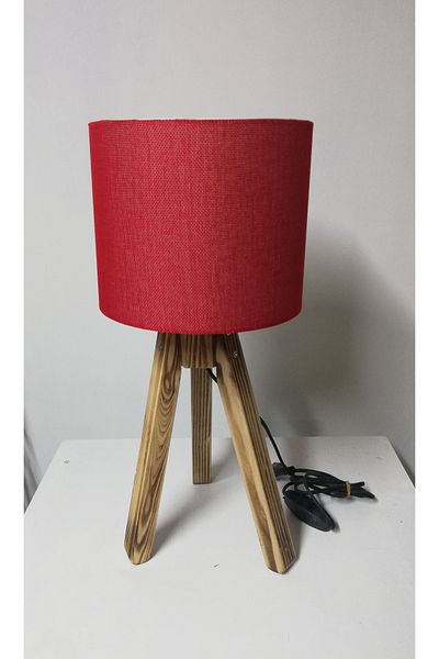 TEKAY AYDINLATMA 3 LEG Wooden Lampshade