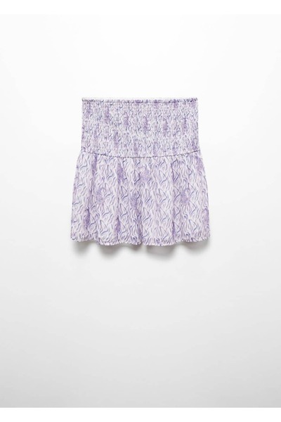 Mango Teen Desenli ve dökümlü etek