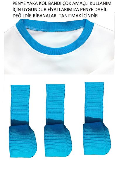 U5 FASHION Combed Cotton Collar Armband Rib Set 3 Pieces Price (TRIKO WOVEN) Multi-Purpose Hobby Rib Fabric Band