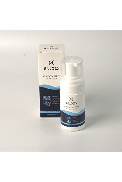 iluxa رغوة العناية بالتحكم في حب الشباب - رغوة تنظيف الوجه