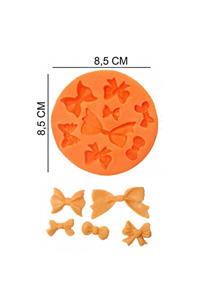 Butedo Fiyonk Kurdele Silikon Şeker Hamuru, Sabun, Mum Kalıp