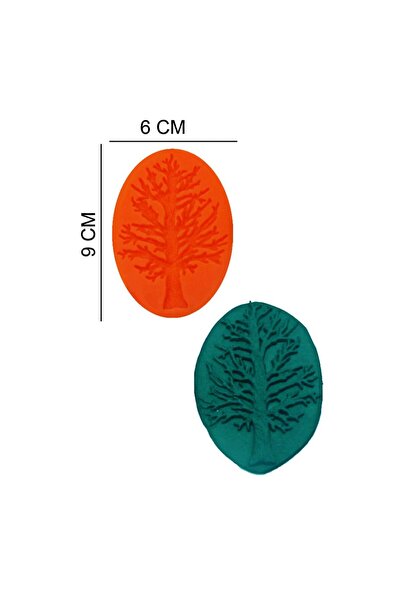 Butedo Ağaç Silikon Şeker Hamuru, Sabun, Mum Kalıp