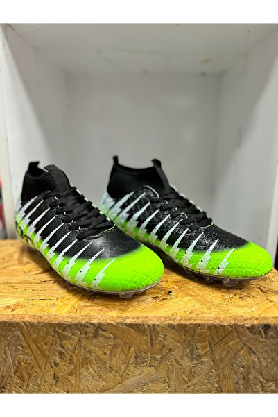 Lion LİON 1453 YEŞİL-SİYAH UNİSEX KRAMPON AYAKKABI