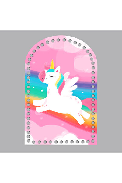 GRAFİLLİ DESİGN Unicorn Baskılı 1 adet - 1 adet Baskısız 2 Adet Sırt Çantası ...