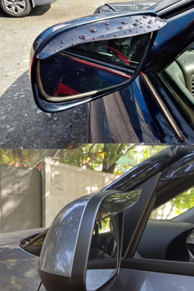 ThenTech Araç Yan Görüş Aynası Yağmur Su Koruyucu Şapka Tüm Araçlara Uyumlu