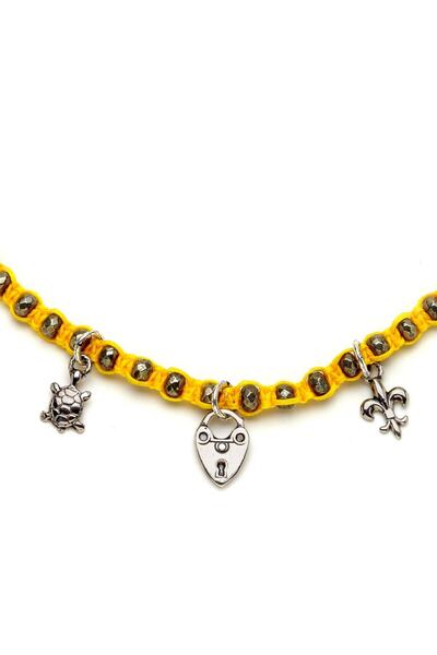 Mon Reve Pleasure Sarı Charm Kolye