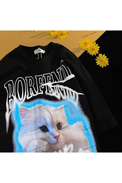 Adrift Y2K Unisex Harajuka Anime Retro Kawai Kuromi Tricou Kod Rertr Tarzsoka...