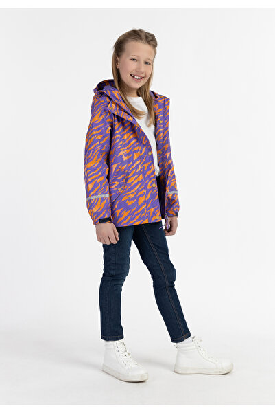 Schmuddelwedda Lupă de fetiță cu imprimeu și detalii Regenmantel