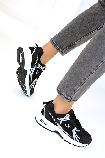 SOHO Černo-bílé dámské tenisky 18753
