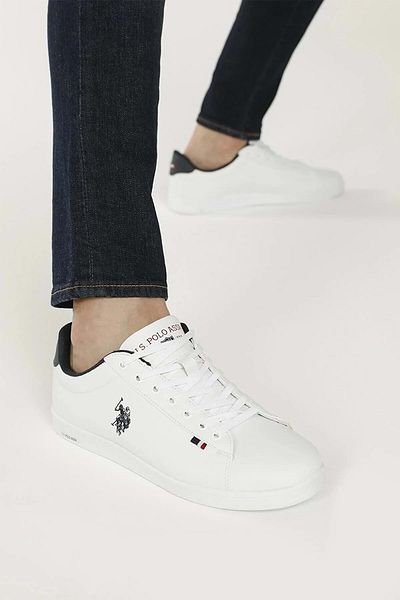 U.S. Polo Assn. Πόλο Ασν. Ανδρικά αθλητικά παπούτσια Franco 3fx White