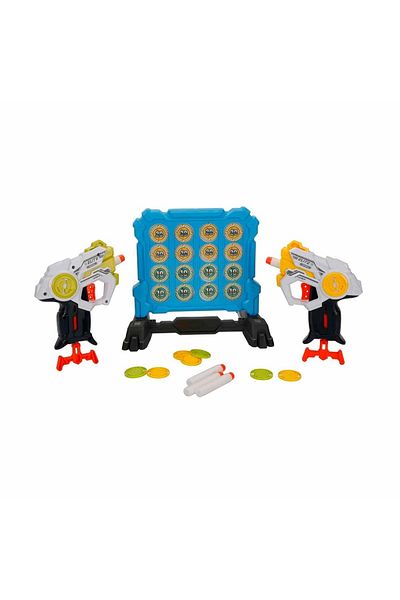 Sunman مجموعة ألعاب Zapp Toys 3574 للأطفال مع لوحة الهدف ورمي السهام الإسفنجية - رجل الشمس