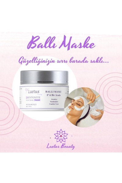 Bentonit Killi Ballı Yüz Maskesi