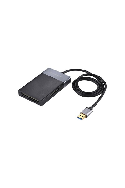 ROMİX Çoklu Kart Okuyucu 6in1 Fonksiyonlu 3.0 x 2 Usb Girişi,XQD,TF,CF,SD Car...