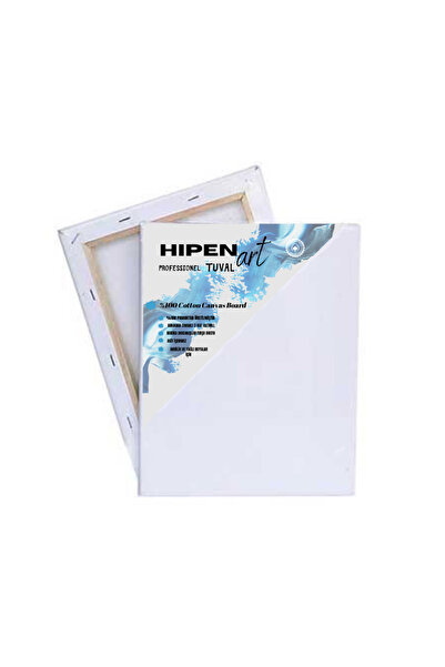 HIPEN ART Professionel Kalite Arkadan Zımbalı 35x50 Tuval