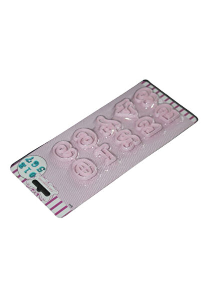 PASTRY PLANET Plastic Number Set (Italic)