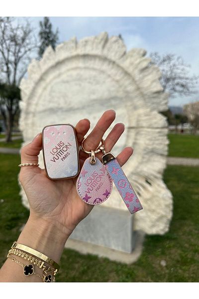 casehometr Range Rover LV patterned rembe key case