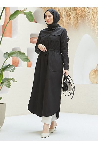 Neways Buttoned Tunic - Black - Neways