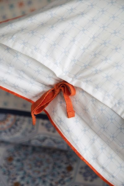 Apricitas HOME Set cuvertură de pilota Senses Celeste Double Personal 100% bumbac Set complet