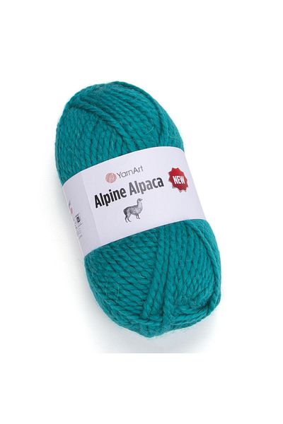 Yarnart ALPINE ALPACA NOU - Ață de tricotat manual VERDE PETROLEU-1446