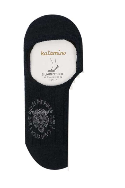 Katamino Rules Printed Silicone Supported Ballerina Boy Socks