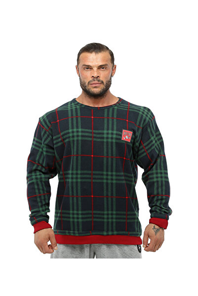 BGSM Oversize Winter Lumberjack Sweatshirt