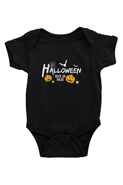 Darkhane Unisex black baby body - bodysuit - Halloween-halloween
