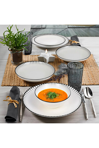 Güral Porselen Lina Yemek Takımı - 24 Parça