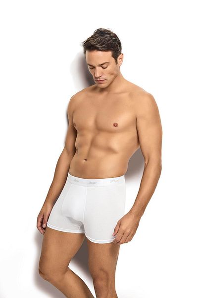 Jiber Ανδρικό White Modal Cotton Boxer 321