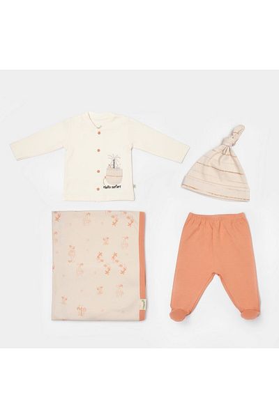 Biorganic Hello Safari Blanketed Tulle Set 62336