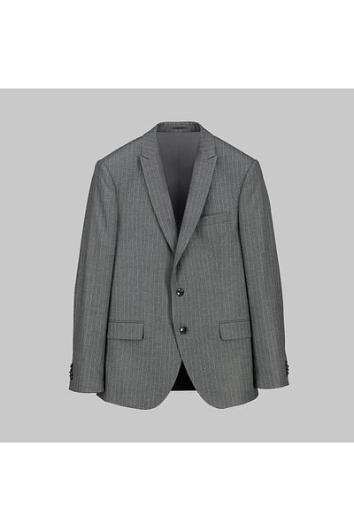 Sarar Interview Slim Fit Thin Striped Suit