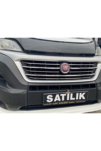 Seda Dizayn Oto Ducato Ön Panjur Krom 2015 - 2021 Paslanmaz Çelik 8 Parça