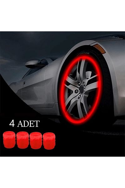 Yenimiyeni Phosphorescent Valve Cover S Red