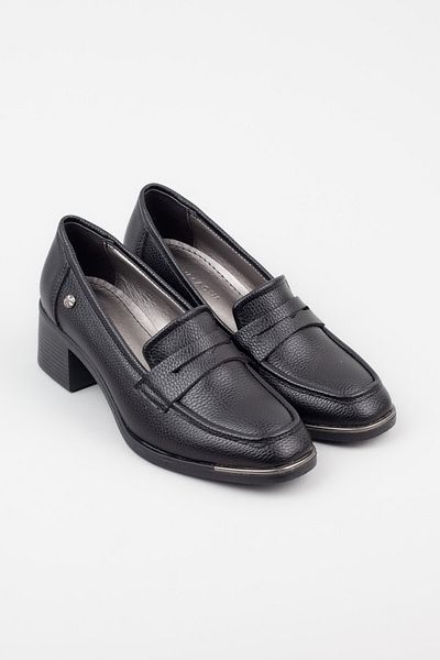 Adım Adım Women's Black Thick Heeled Shoes