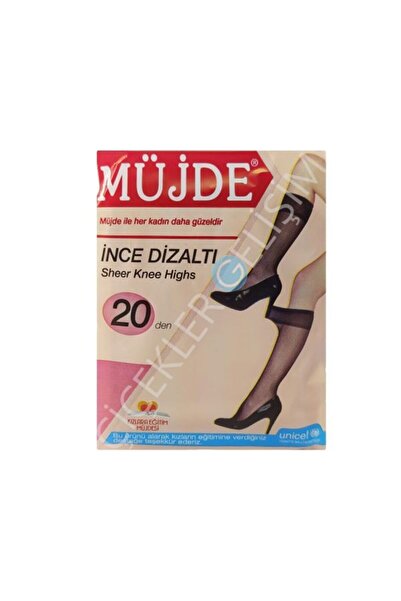 Müjde MÜJDE 24 PIECES THIN KNEE SOCKS