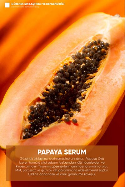 AXWELL Pore Firming & Moisturizing & Brightening Skin Serum with Papaya Extract