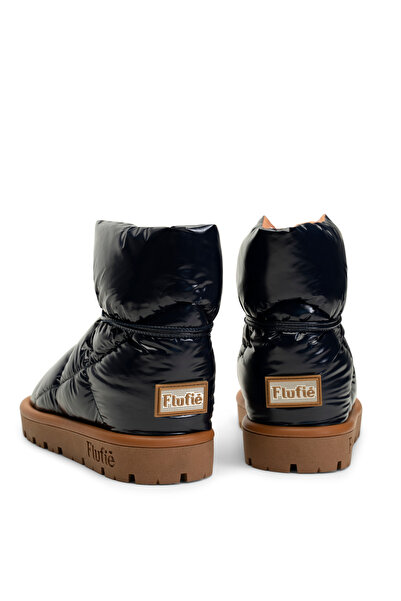 Flufie Unisex Bot Shiny Serisi Navy Blue