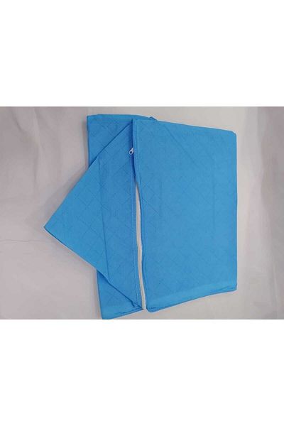 AYHOME Set de 3 bucăți de deșeuri triple Dimensiune Jumbo 50 X 100 cm Organizator de depozitare deșeuri de uz casnic deșeuri de culoare albastră