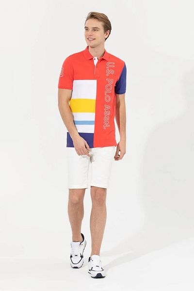 U.S. Polo Assn. Red Men's T-Shirt
