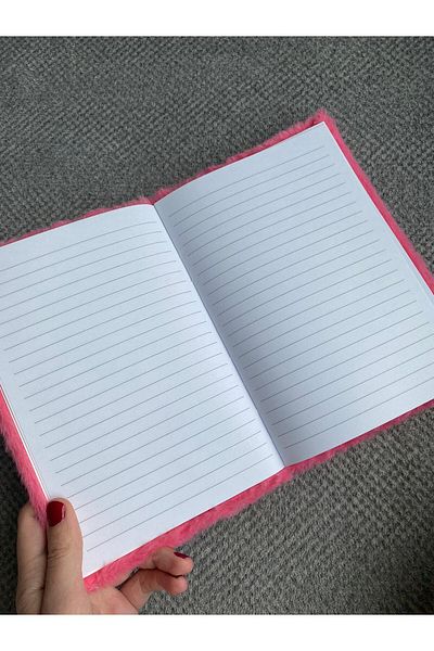 BLA GROUP Kuromi Cinnamorol My Melody - Pink Plush Daily Notebook Hatira Ani Notebook