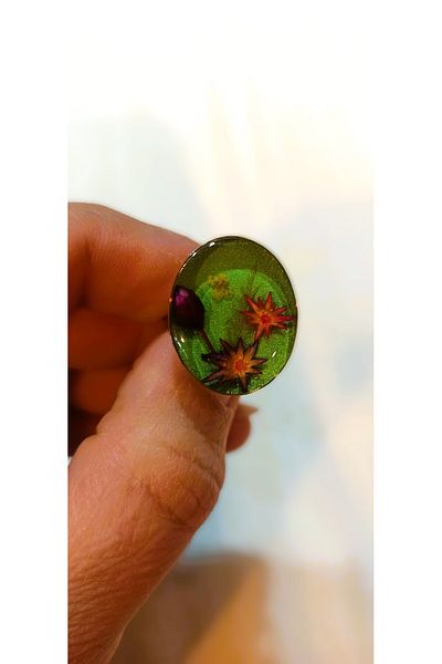 NAZAR BİJUTERİ GREN EPOXY RING