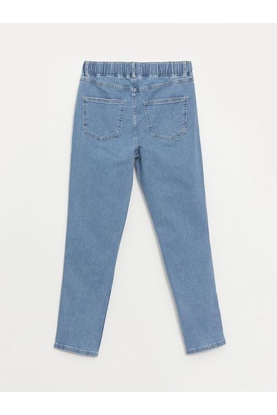 LC Waikiki Slim-Fit-Jeanshose für Damen – elastische Taille